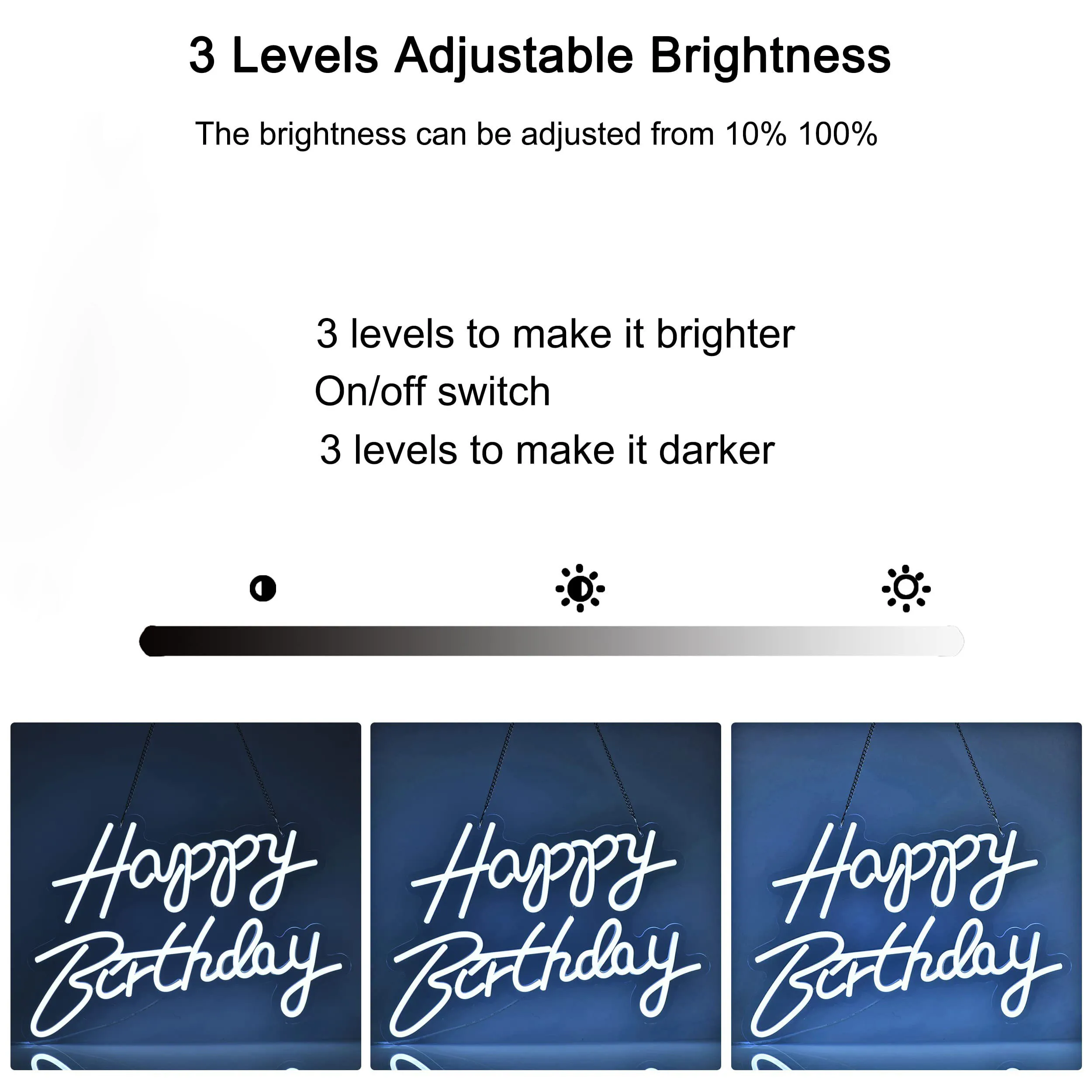 Happy Birthday Neon Sign 2 | Happy Birthday Neon Sign 2