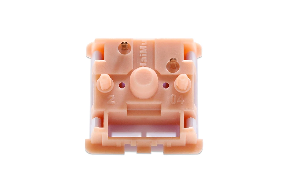Daibai-interruptor Tátil Pré Avançado para Teclado Mecânico Primavera Banhado a Ouro Pom pc 58g 65g 5pin Smd Rgb mx Stem - Imagem 2