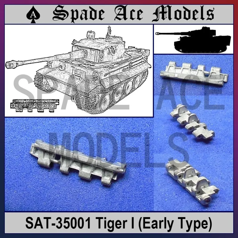 

Spade Ace Models SAT-35001 1/35 Scale Germany Tiger I Early Type Metal Track