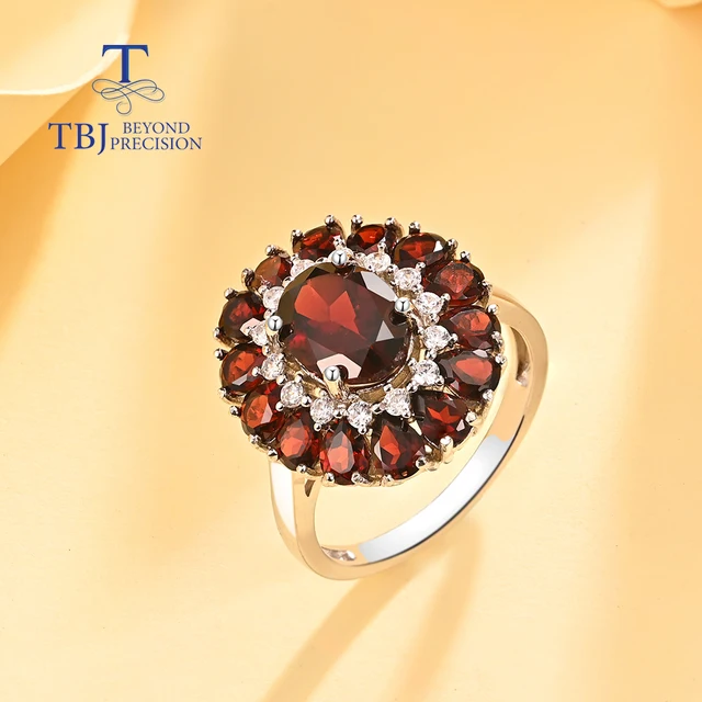 Argento - Collana Con Pendente Granato - Catawiki - Foto 8