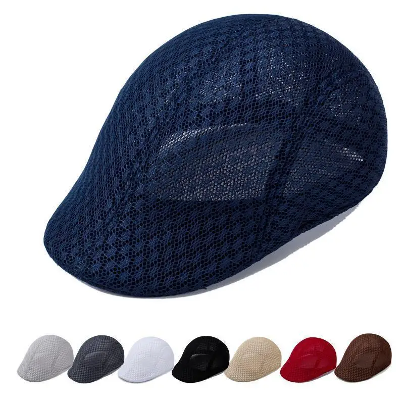 Summer breathable beret hat breathable woolen beret