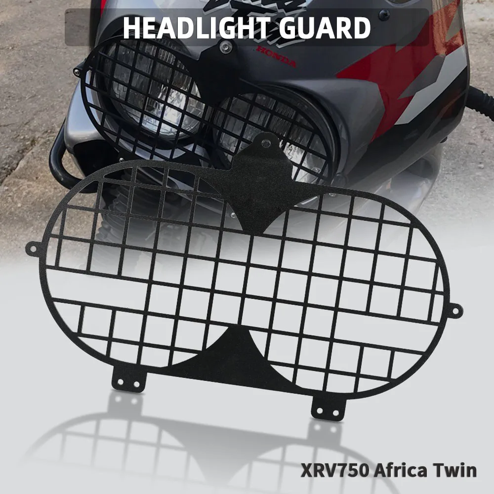 

Headlight bracket Headlight Protector cover grill headlight guard For Honda XRV750 Africa Twin 1996-2002 2002 AfricaTwin XRV 750