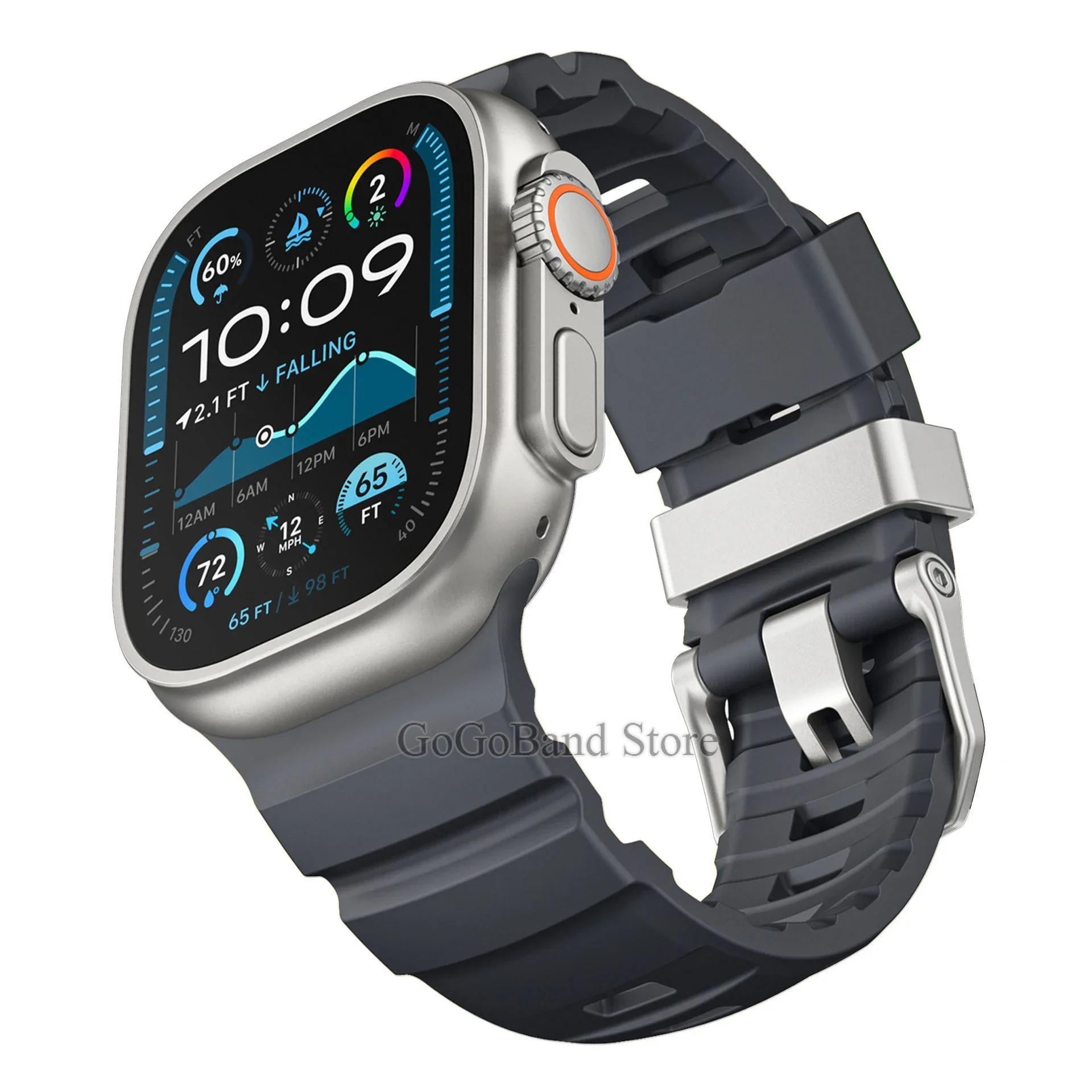 Enhanced Silicone Sports Strap
