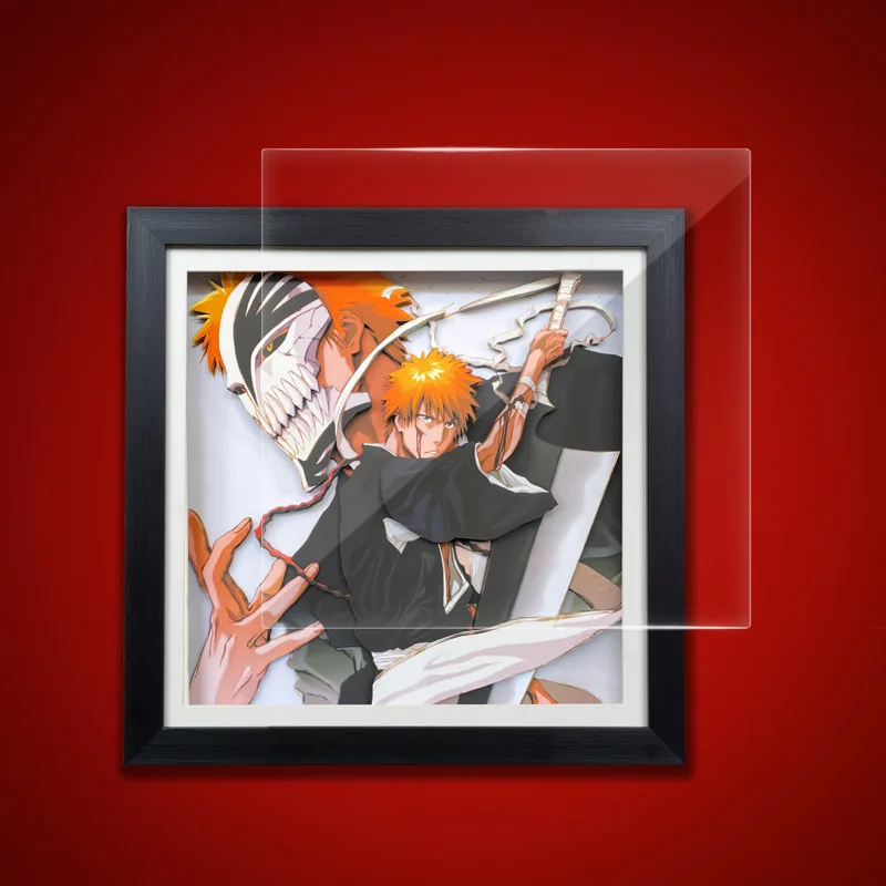 

Animation Shinigami Peripheral Kurosaki Ichigo 3D Painting Background Hanging Painting Entrance Decoration 3D Mural