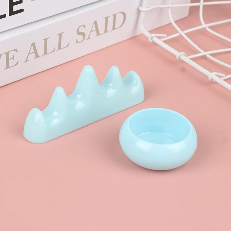네일 아트 브러쉬 클리너 플라스틱 홀더 UV 아크릴 젤 펜 냄비 클렌저 컵 세척 컵 네일 브러쉬 홀더 전문 네일 도구