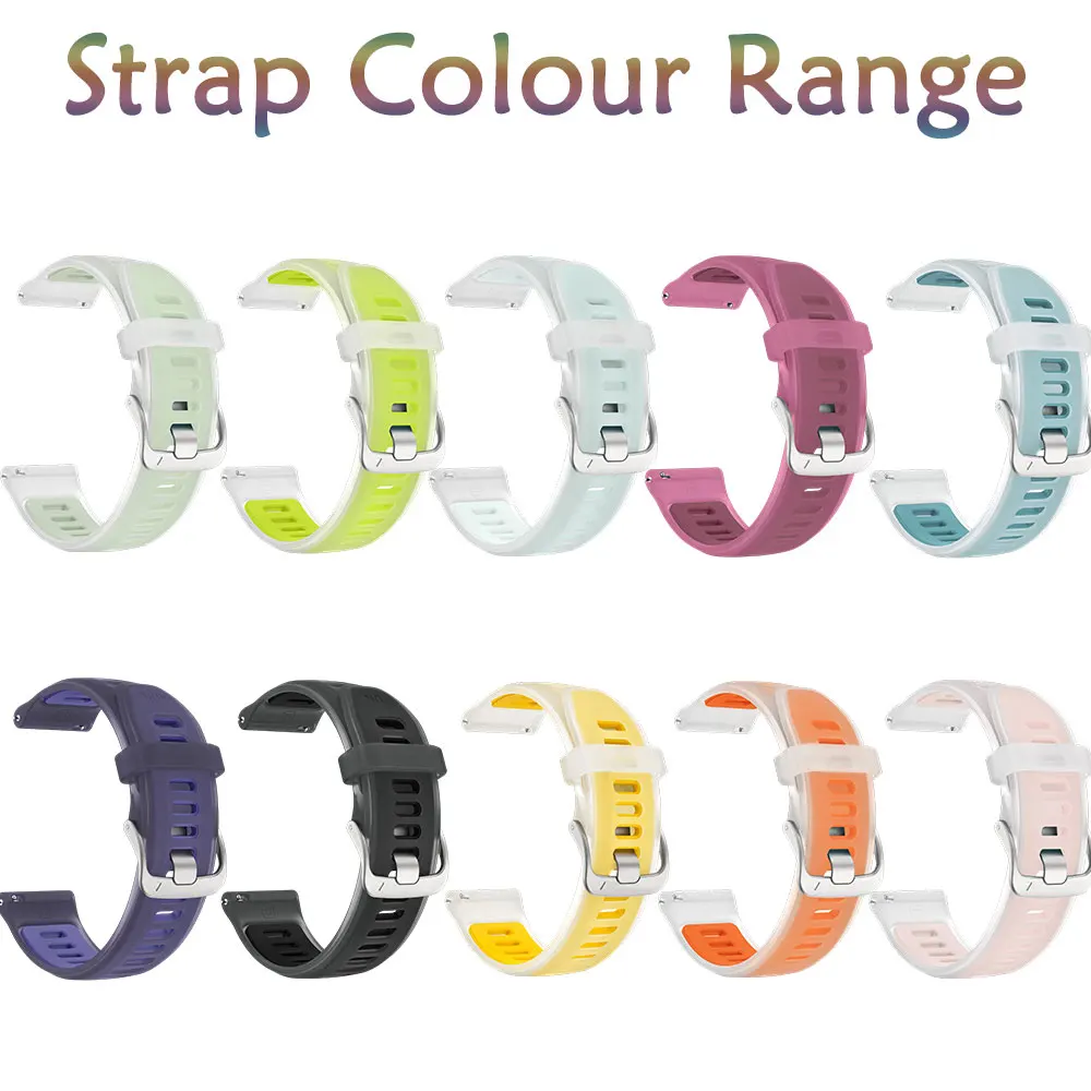 Silicone Strap - Soft & Comfortable Replacement Watch Band