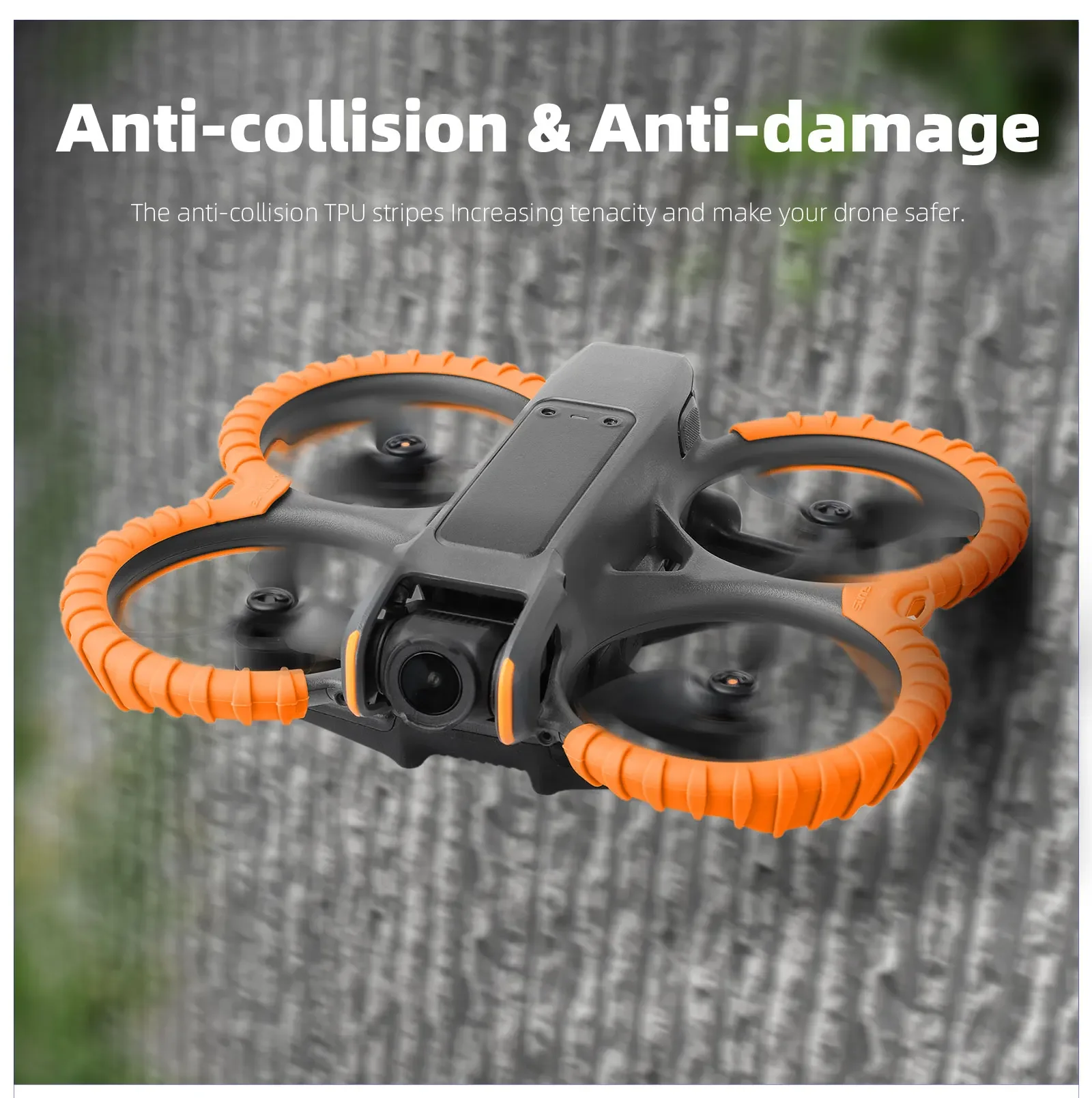 Description Picture 6 of itemSunnylife Propeller Guard Cage for DJI Avata 2 Arms Anti-collision Ring Props case Protector Cover Accessories