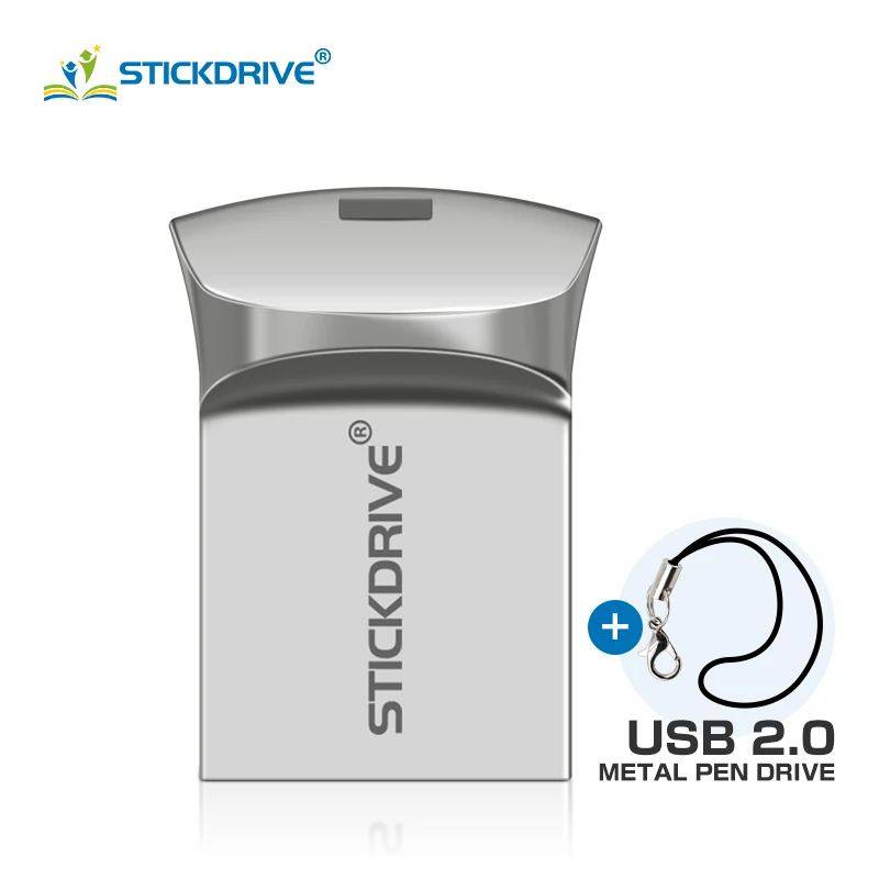 Custom Logo USB Flash Drive - Portable Memory Stick with Free Shipping