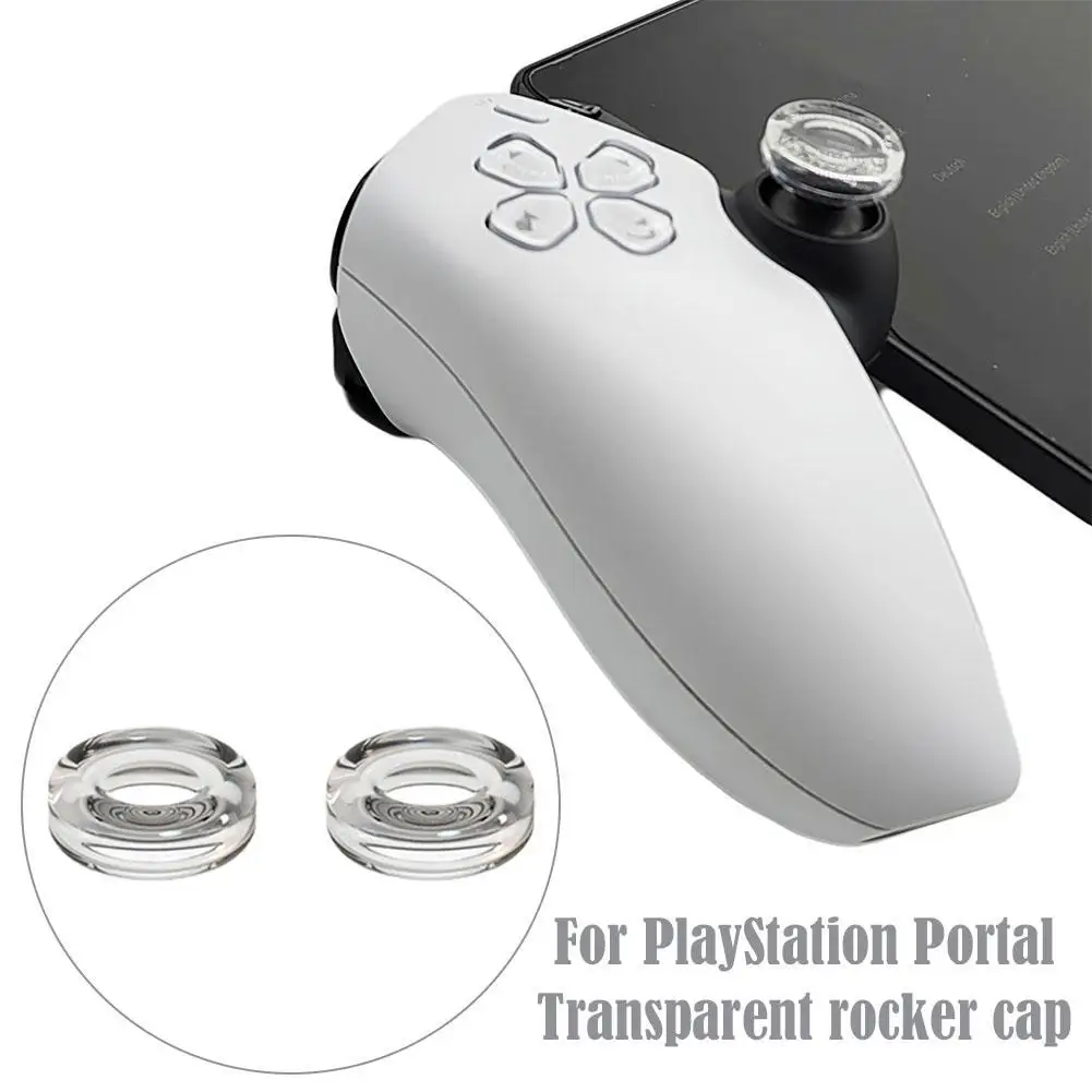 

Transparent Rocker Cap For PS5 Streaming Handheld Device Anti Slip Liquid Silicone Game Controller Silicone Joystick Cover