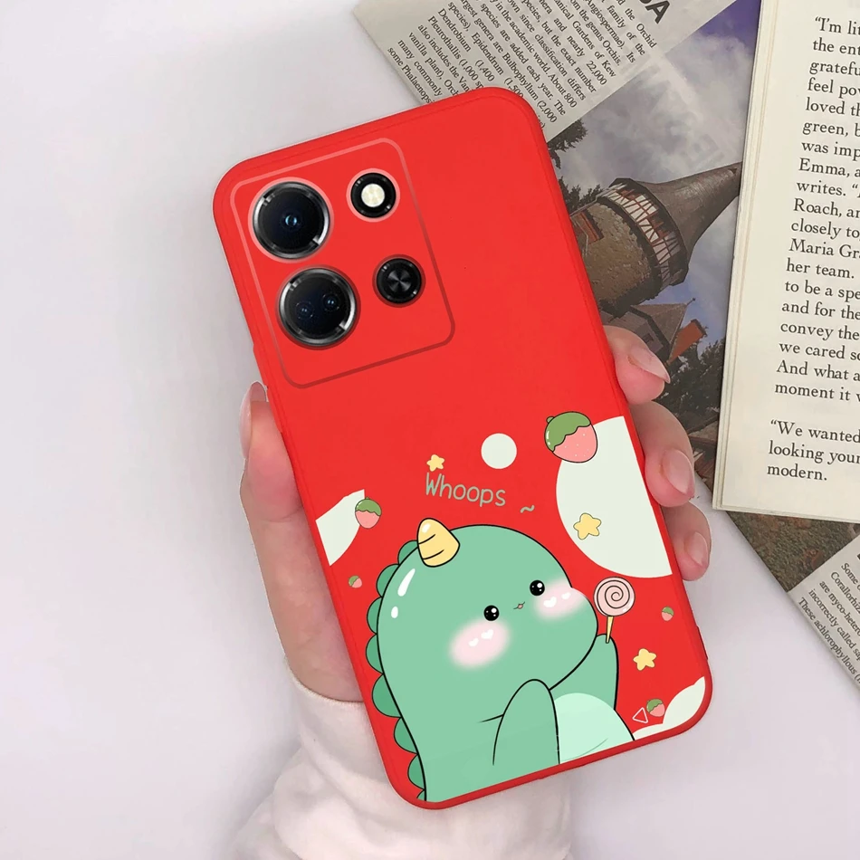 Cute Cartoon Soft Silicone Anti-Slip Phone Case Cover