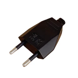 Universal Plug Adapter - Rewireable Electrical Connector for Global Power Extension (Black)