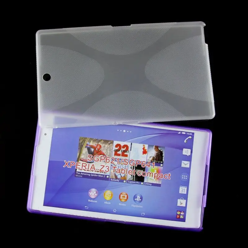 X line Soft TPU Case Gel Back Cover For Sony Xperia Z3 8.0