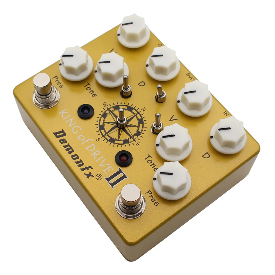 ギター Demonfx king Of Drive II Amazon.com: Rifftone Demonfx KING OF DRIVE Dual Overdrive 4