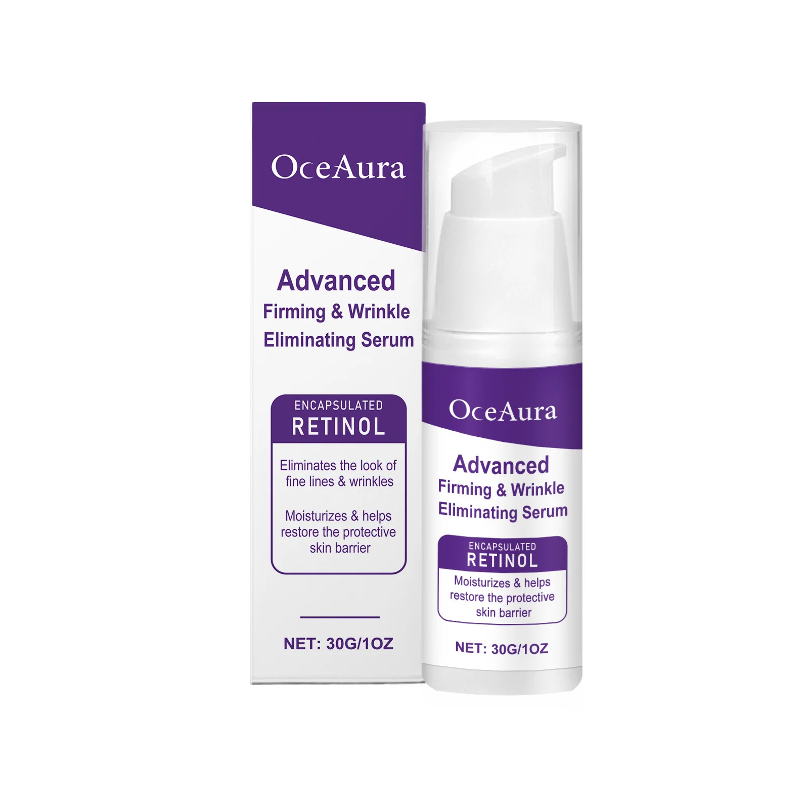 OceAura Retinol Body Lotion Firming Moisturize Anti-Wrinkle Stretch Mark Repair Improve Elasticity Sagging Skin Tightening Cream 2