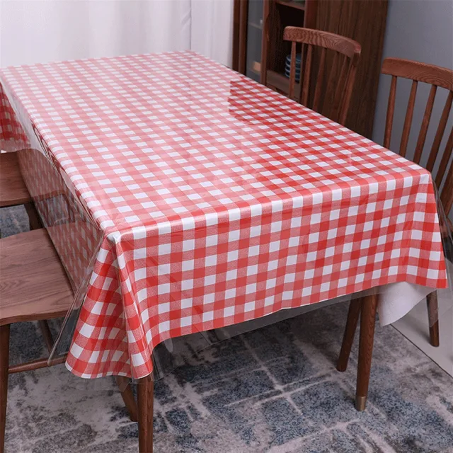 Nappe Flexible en vinyle Transparent, Film liquide, napperon pour Table, tapis de sol Transparent, couverture de protection de Table, tissu en Silicone Pvc # 35 5