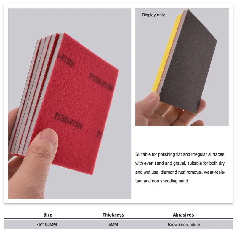 24 Pcs Grit Sanding Sponge Set, 180-3000 Grit Foam Filled Sanding Pads, Wet and Dry Sandpapers Sheets Blocks, Sand Paper Pack for Metal Walls Wood Furniture Polishing(12 Grit 24 Pcs Grit Sanding Sponge Set, 180-3000 Grit Foam Filled Sanding Pads, Wet and Dry Sandpapers Sheets Blocks, Sand Paper Pack for Metal Walls Wood Furniture Polishing(12 Grit