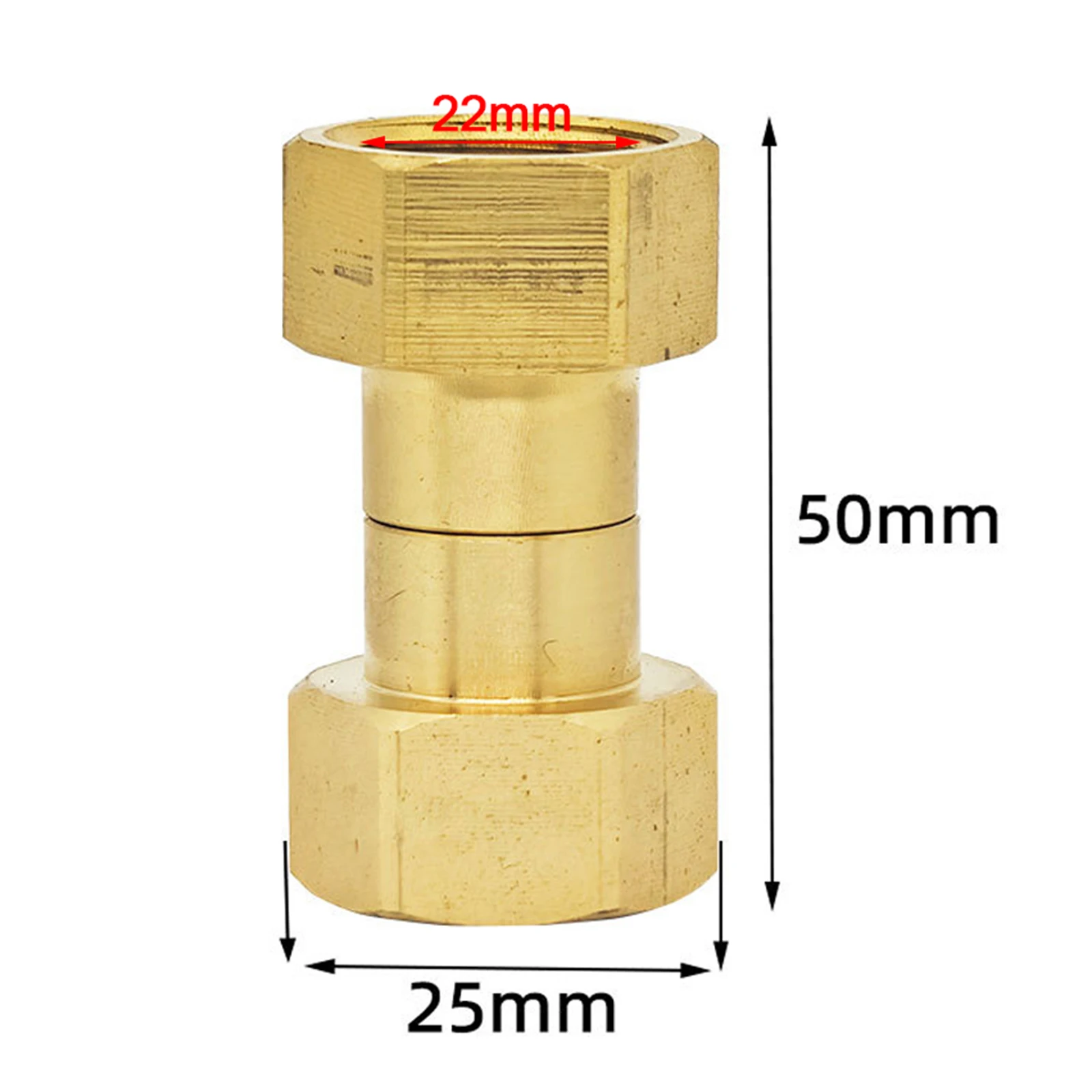 

Swivel Joint Sprayer Connector Sprayer Connector - Swivel Joint Connector - Hose Fitting Anti-twisting Copper Fitting