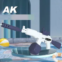 AK47 Electric Water Gun Children's Toy Automatic Water Spray Bursts Outdoor Water Play Large-capacity Toy Splashing Water 1