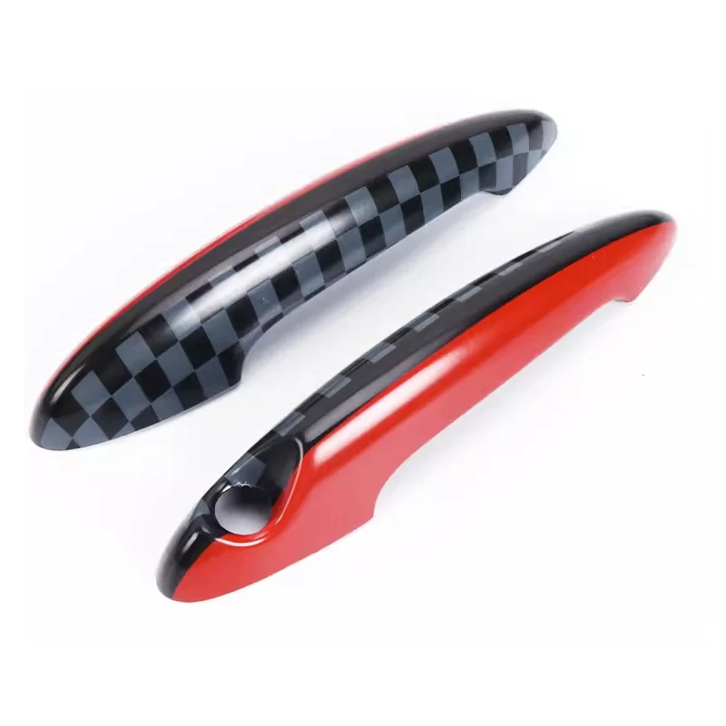 문짝 핸들 커버 스티커, 미니 쿠퍼 R50, R52, R53, R56, R57, R58, R59, R60, R61 용, 자동차 스타일링 액세서리, 세트당 2 개