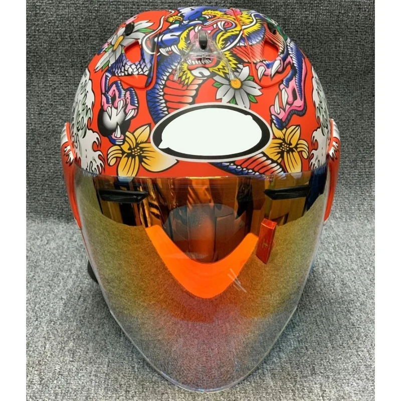 Red Dragon Helmet Motorcycle 