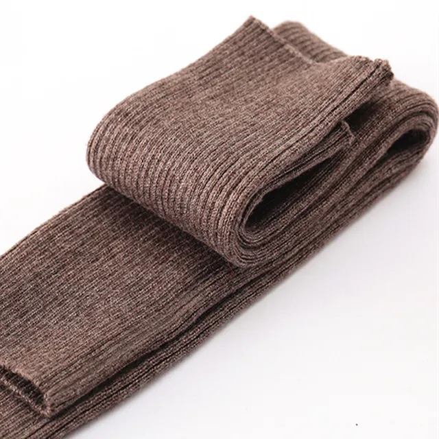 Sparsil Women's Winter&Autumn Christmas Cashmere Blend Knitted Long Gloves Solid Color Fashion Warm For Lady Elbow Mittens 28 Dark Camel