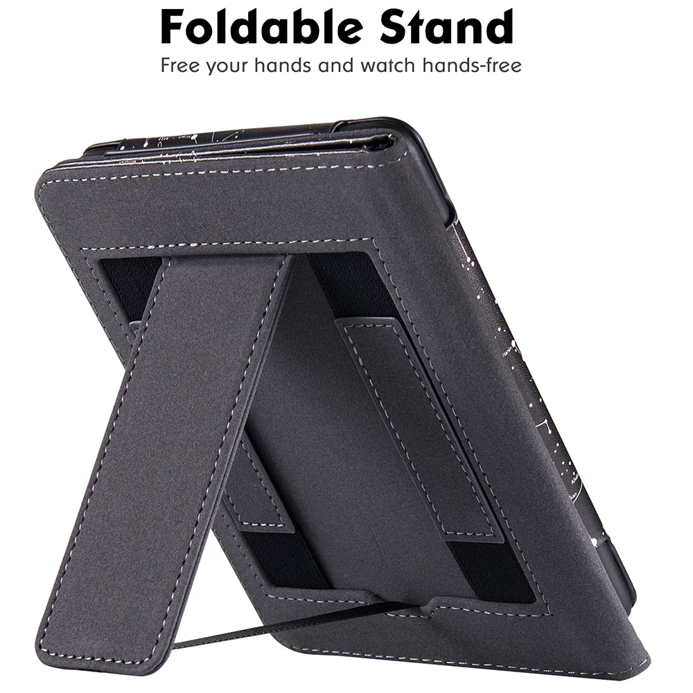 Leather Stand Case para Inkpad Capa de Manga com Alça de Mão Auto Dormir Auto Wake Novo 7.8 Cor pu - Imagem 2