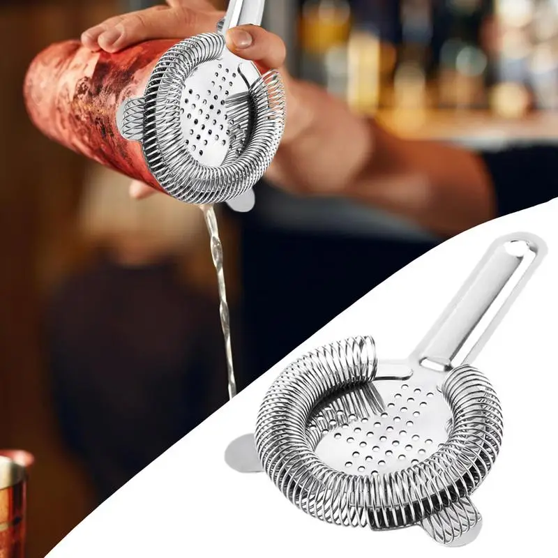 Stainless Steel Cocktail Strainer Set for Bartenders