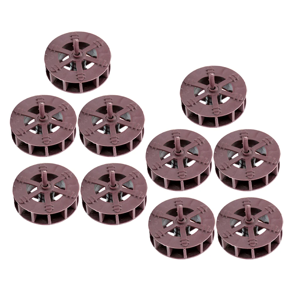 

10 Pcs Miniature Rockery Decoration Fish Tank Decorations Plastic Water Accessory