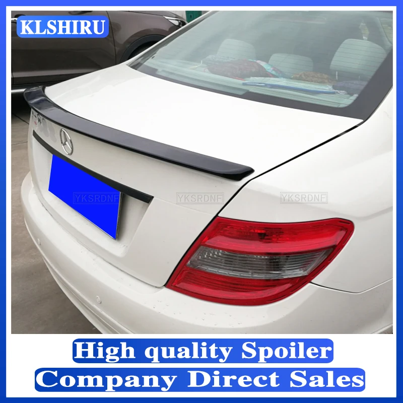 Per W204 Mercedes Benz Spoiler Materiale Abs Car Rear Wing Spoiler Per W204 Mercedes Benz C180 C200 C260 Spoiler 2007-2013