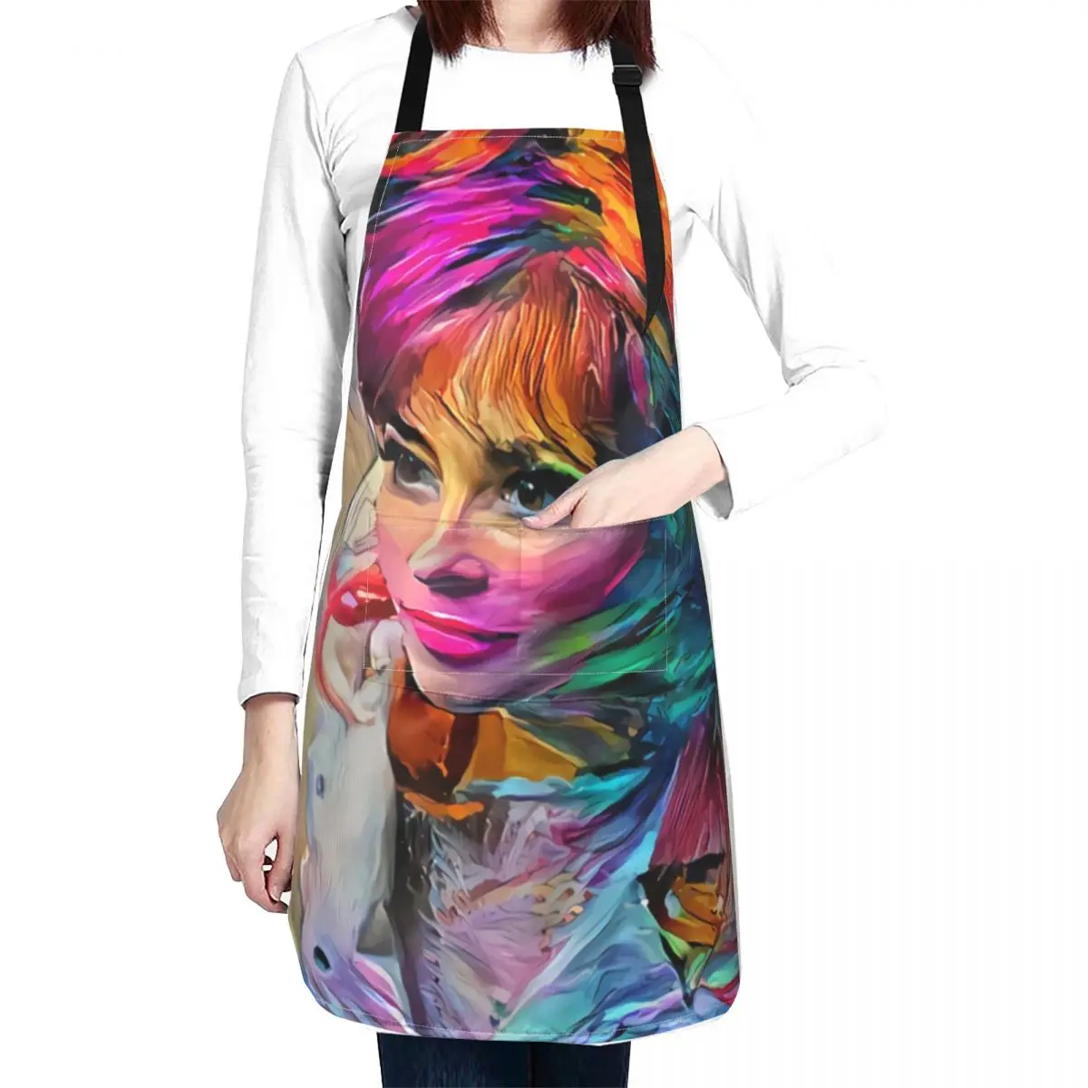 

Mylène Farmer Apron Women's Kitchen Apron innovative kitchen and home items Apron Woman Apron Kitchen Man