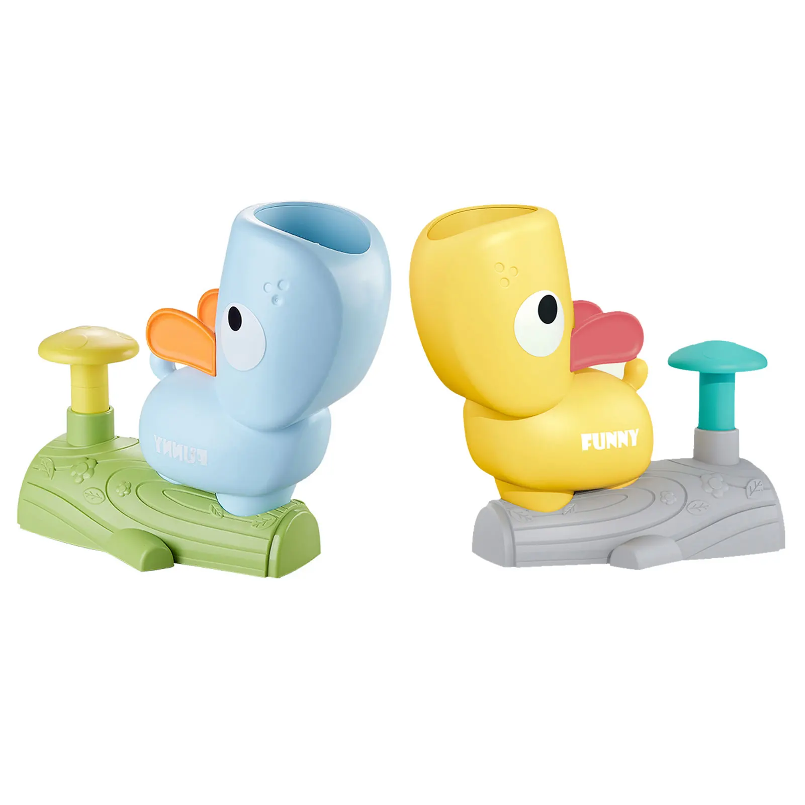 

Cartoon Flying Disc Launcher Toy Ejection Toy Funny Outdoor Flying Saucer Sensory Disc Toys for Children Jumping Sports Game Toy
