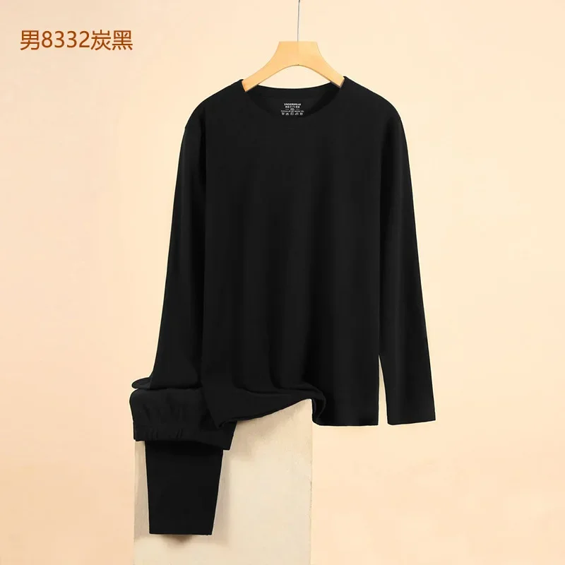 Women Thermal Underwear Suit Men Winter Clothes Seamless Thick Double Layer Warm Lingerie Body Slim Thermal Clothing Set V764
