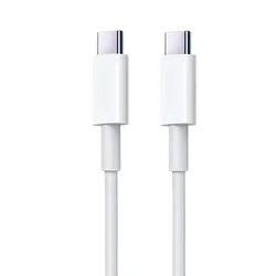 USB - C to USB - C PD Fast Charge Cable, 30W/100W, Multiple Length Options for 3m 100W (WHITE)