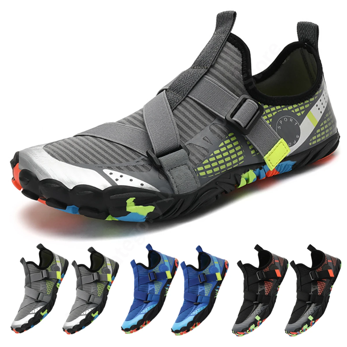 UnisexSwimmingWaterShoesMenAquaShoesQuickDryBarefootShoesUpstreamSurfingSlippers