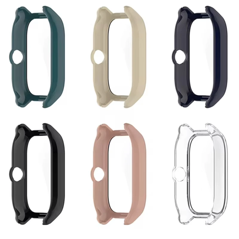 Watch Screen Protector Case Watch Cover Watch Protective Case Watch Case Watch Protective Cover Watch Screen Protector Watch Accessories Case+Glass For Amazfit GTS4/4 Mini