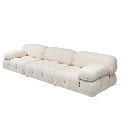 

Vintage Velvet Sofa Bed Relax Recliner Mechanism Module Longue Couch White Unique Reading Divani Soggiorno Living Room Furniture