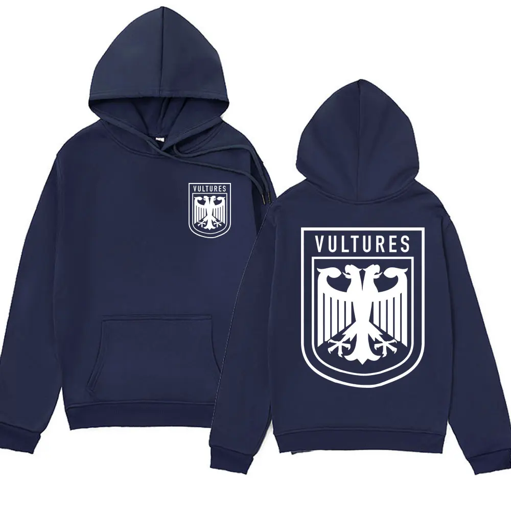Rapper Kanye West Vultures New Album Graphics Print Hoodie Men Women's Fashion Oversized Hip Hop Hoodies Sweatshirts Streetwear