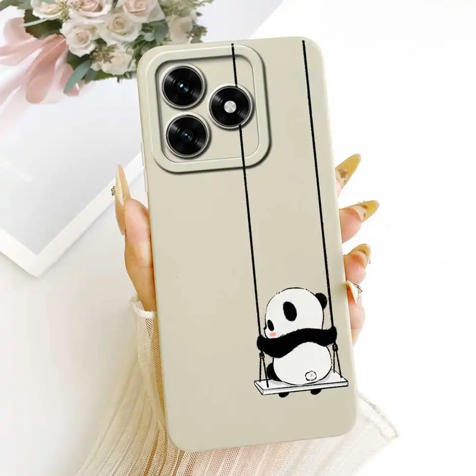 Cute Rabbit Cartoon Silicone Phone Case, Soft Protective Cover