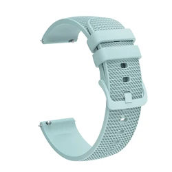 Sport Silicone Watchband - 18mm Strap for Enhanced Comfort and Style (Ruby green)