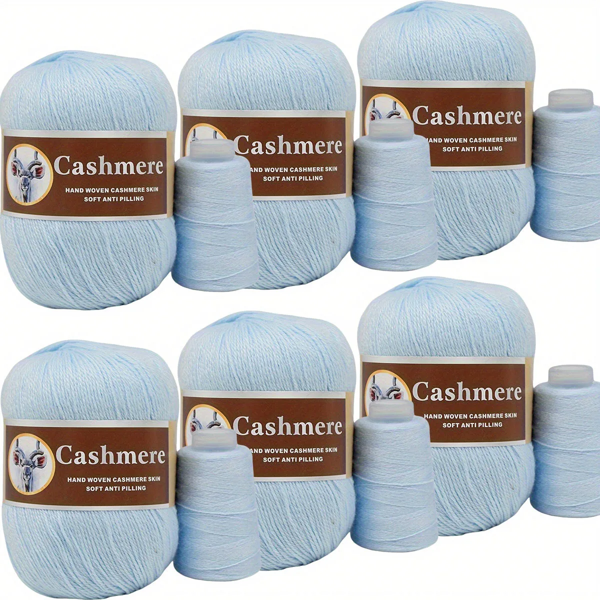 Luxurious Hand-Knitting Cashmere Wool