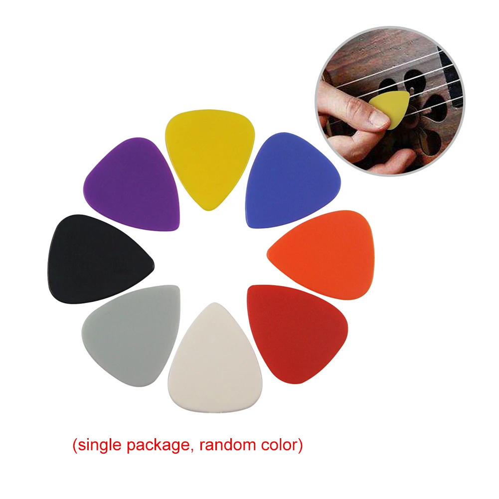 Electric Guitar Picks 0.8 0.46 0.71 0.96MM Colorful Guitar Pick Holder Set Ukulele Random Universal For All