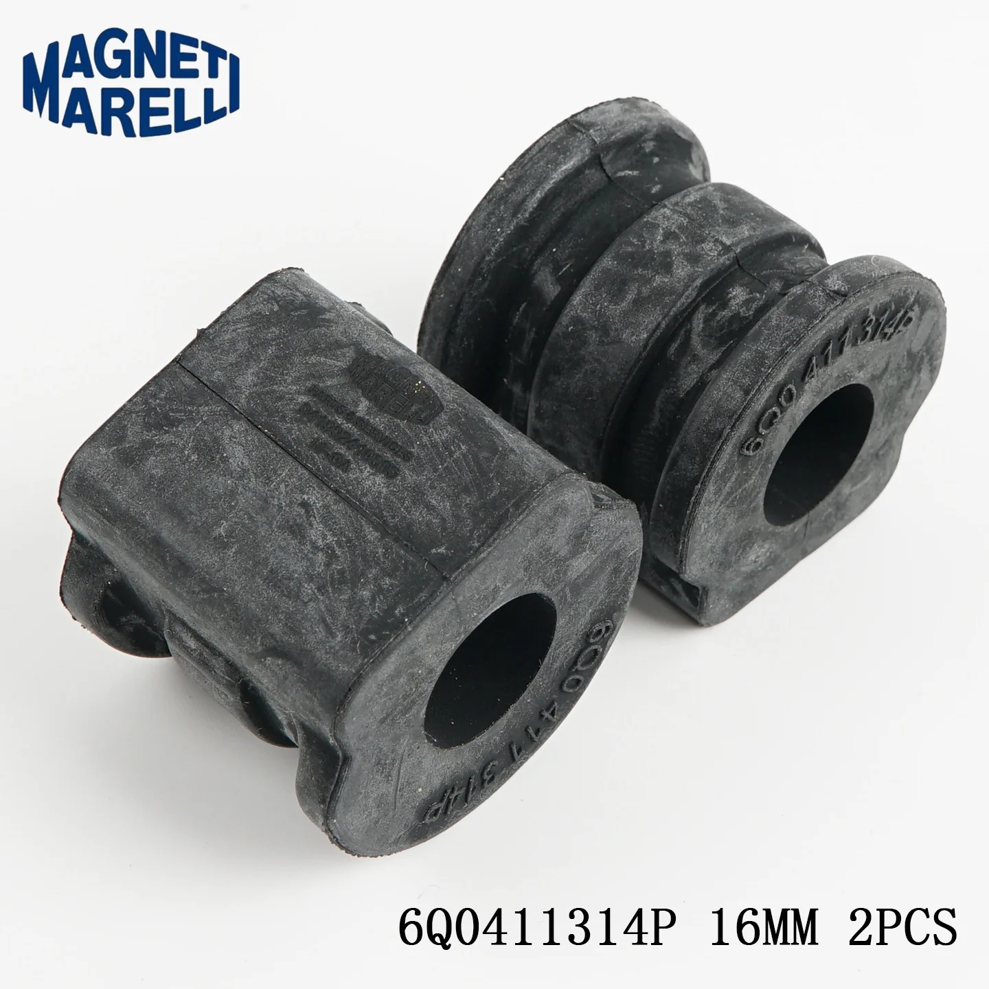 2PCS 6Q0411314L 6Q0411314Q VW 크로스 폴로 스코다 래피드 스페이스백 파비아 아우디 A1 용 고품질 프론트 스태빌라이저 부싱