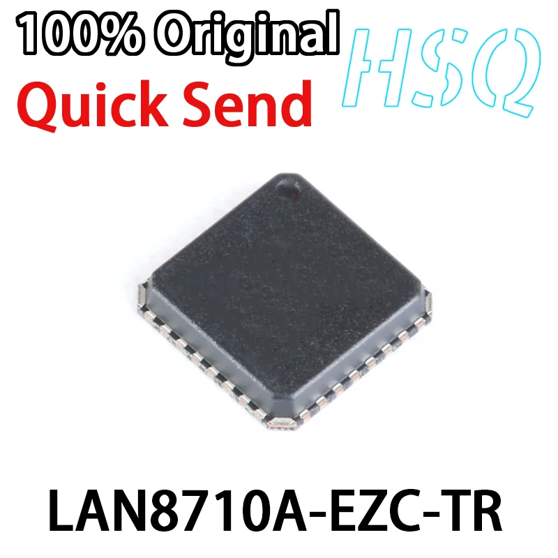 

5PCS LAN8710A-EZC-TR 8710A QFN-32 Ethernet IC Chip New Original