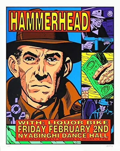 

Фрэнк Козик молотковая головка Ретро металлический жестяной знак 8x12 дюймов Декор