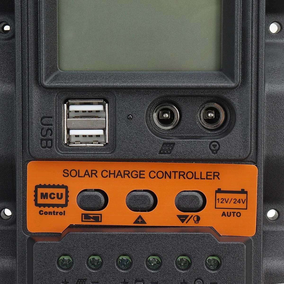 Solarladeregler 12v 10A 20A 30A 40A 50A 60A Solar Laregler PWM 12V 24V Controller LCD Dual USB PV Hause Solarzelle Panel Batterie Lagerät SCC Pwm Regler
