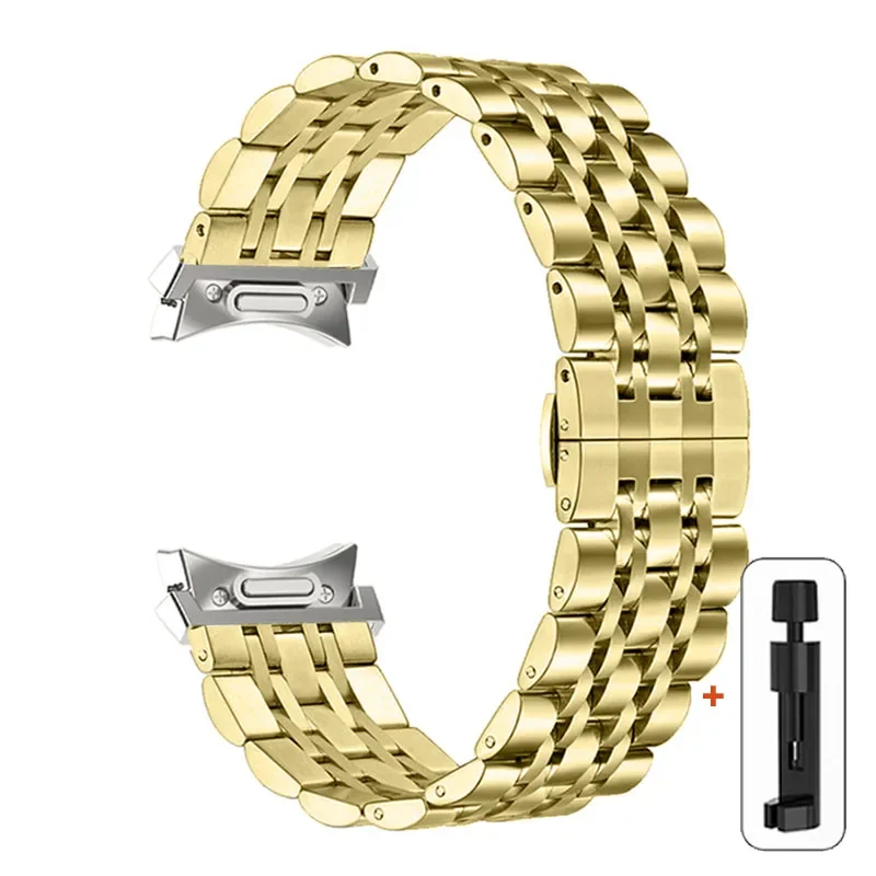 Premium Stainless Steel No Gaps Watch Strap Bracelet