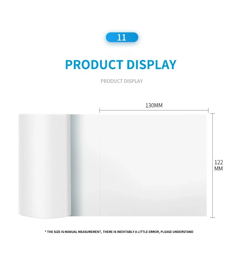 Toilet Paper 12 Rolls Five Layers Thickened Core Roll