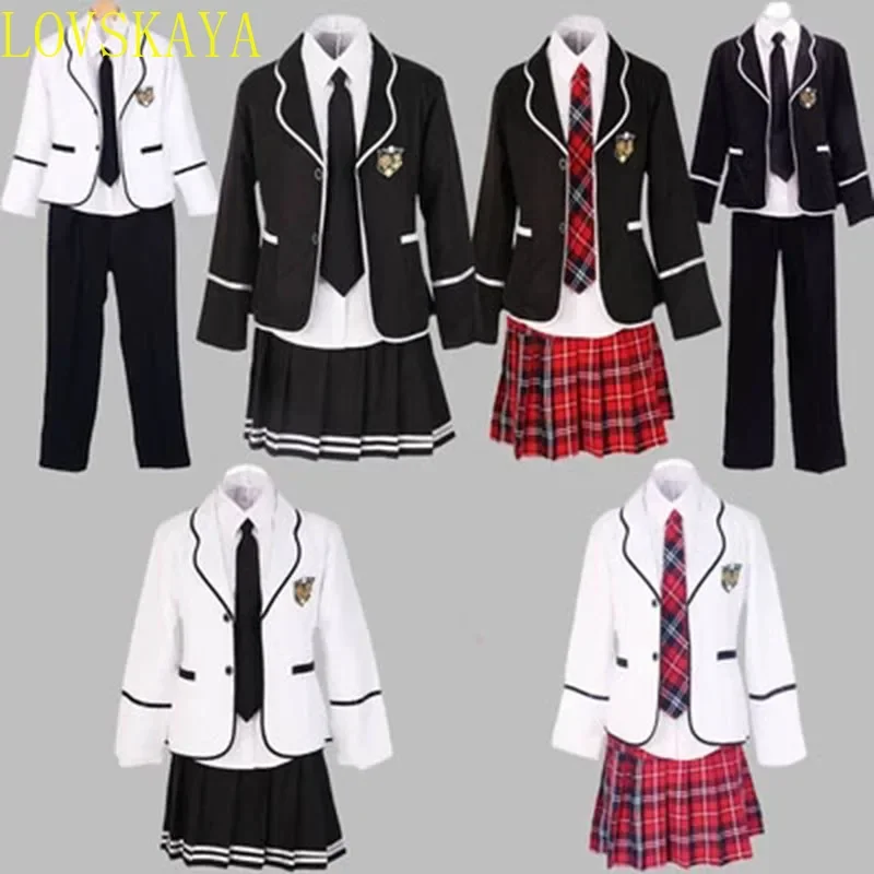 Junior High School Boys Long Sleeve Chorus School Uniform Set Student JK Style Japan South Korea Inspired Uniform for Students - 2