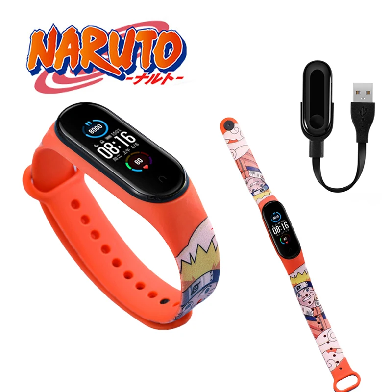 Bandai Naruto Dragon Ball Electronic Smart Watch Braccialetto Elettronico Digitale Giocattoli Per Bambini Orologio Regalo Di Natale