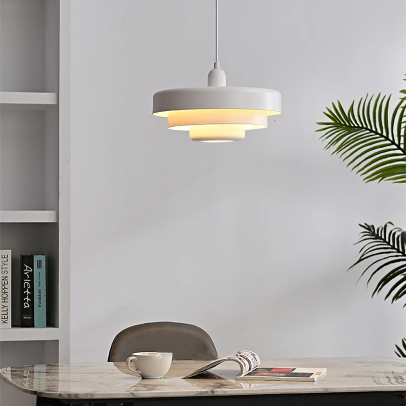 Replica pendant lights Medieval Danish design lamp orange Retro Decoration Lights Restaurant Study Table Bar cafe Pendant Lamp